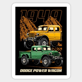 Power Wagon Truck Sticker